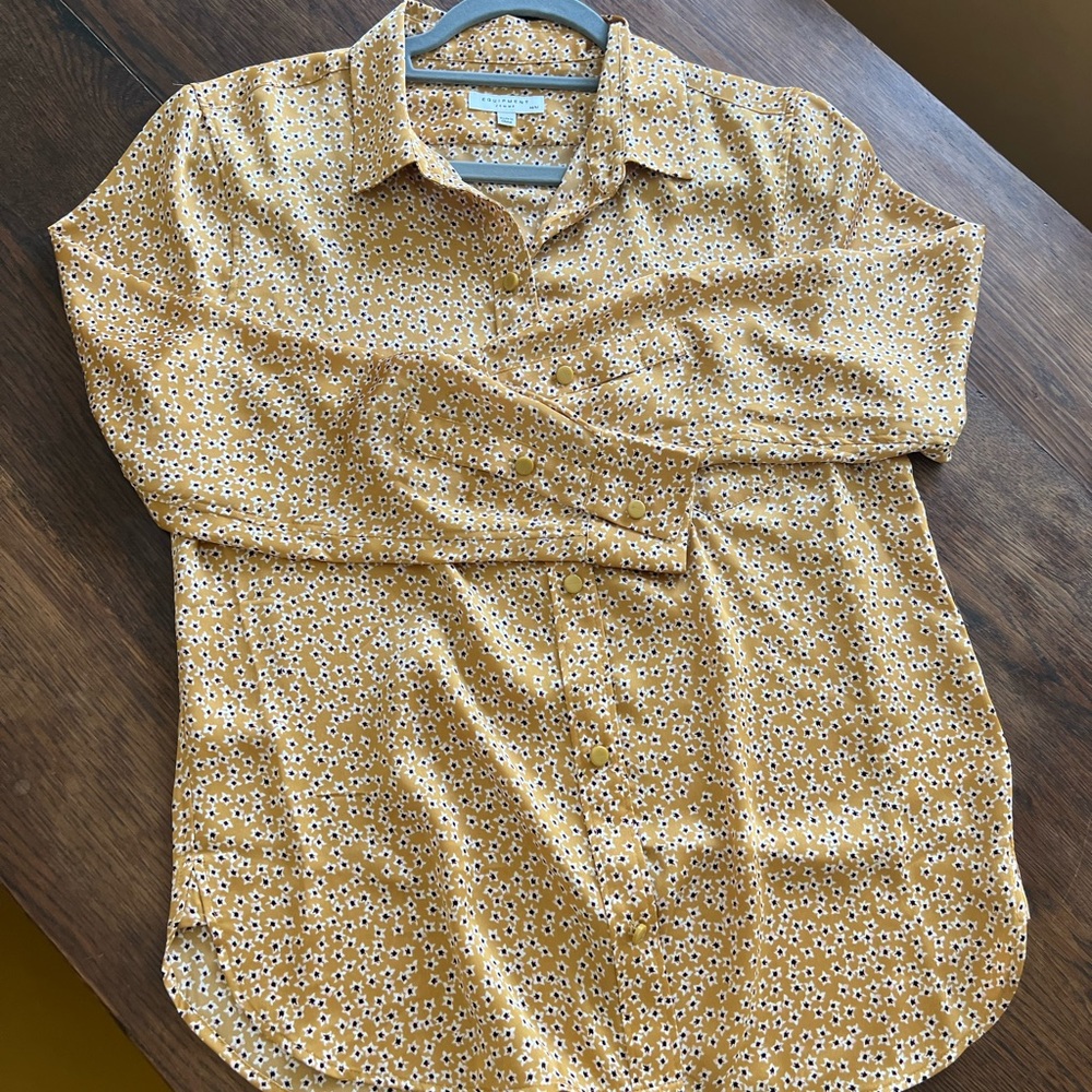 Equipment Button down blouse